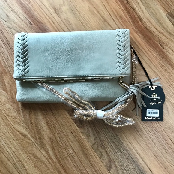 DONATED.    NWT Foldover Purse by Moda Luxe! - Picture 4 of 8